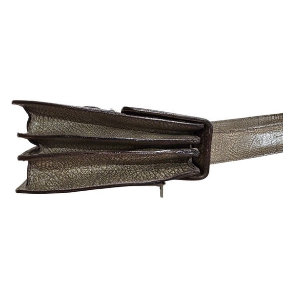 Vintage Prada‎ Lama Shoulder Bag Roccia - Picture 12 of 13